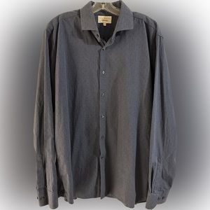 EUC Ted Baker Endurance dress shirt, beautiful blue with subtle diamond pattern